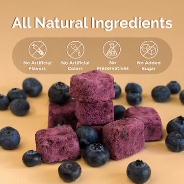 Loopy Paws - Crispy Goat Yogurt Chunk - Blueberry